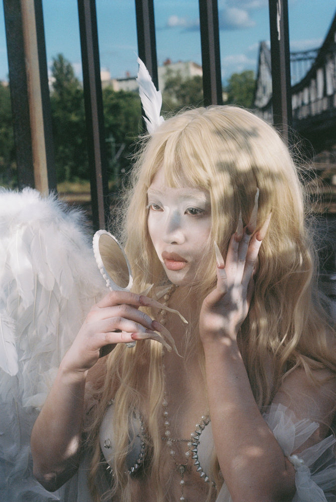 Modern Angel by lily carmesi + sofia goicoechea for artwings berlin