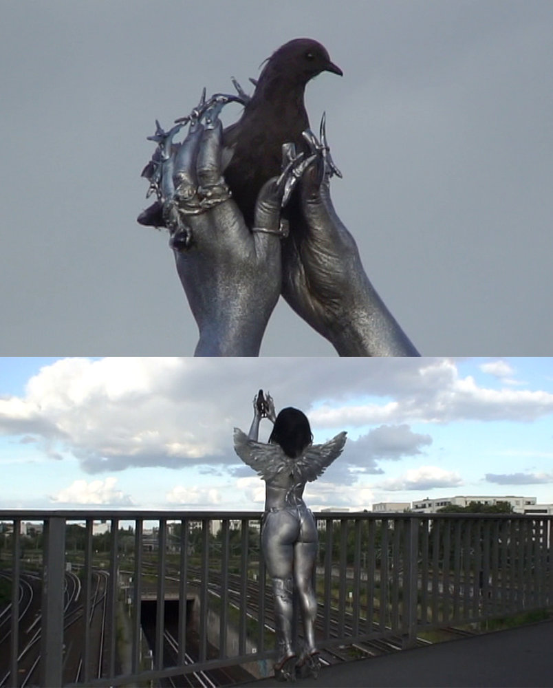 Modern Angel by lily carmesi + sofia goicoechea for artwings berlin