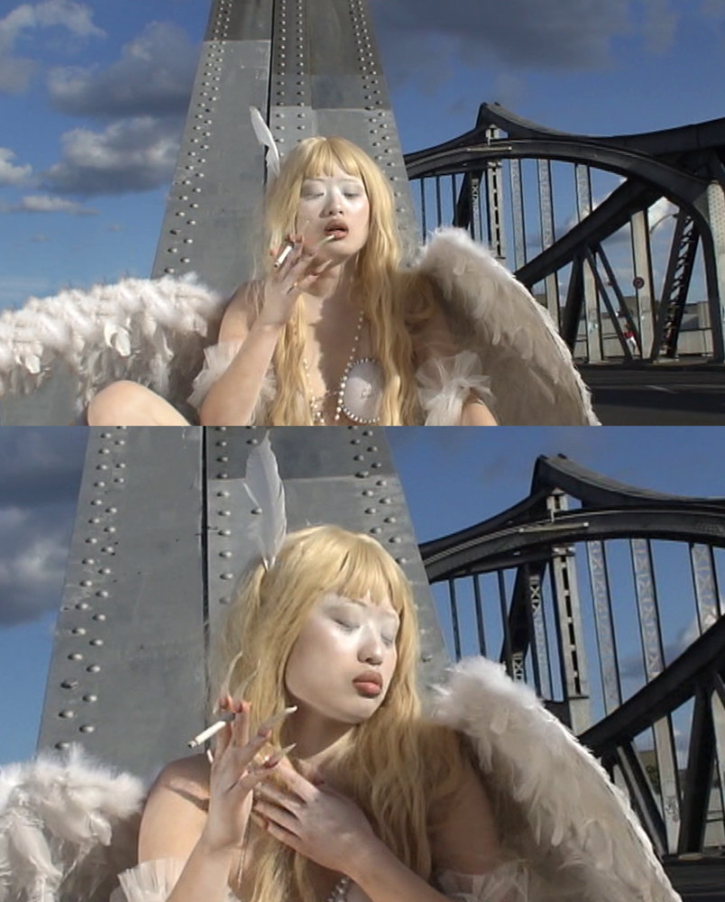 Modern Angel by lily carmesi + sofia goicoechea for artwings berlin