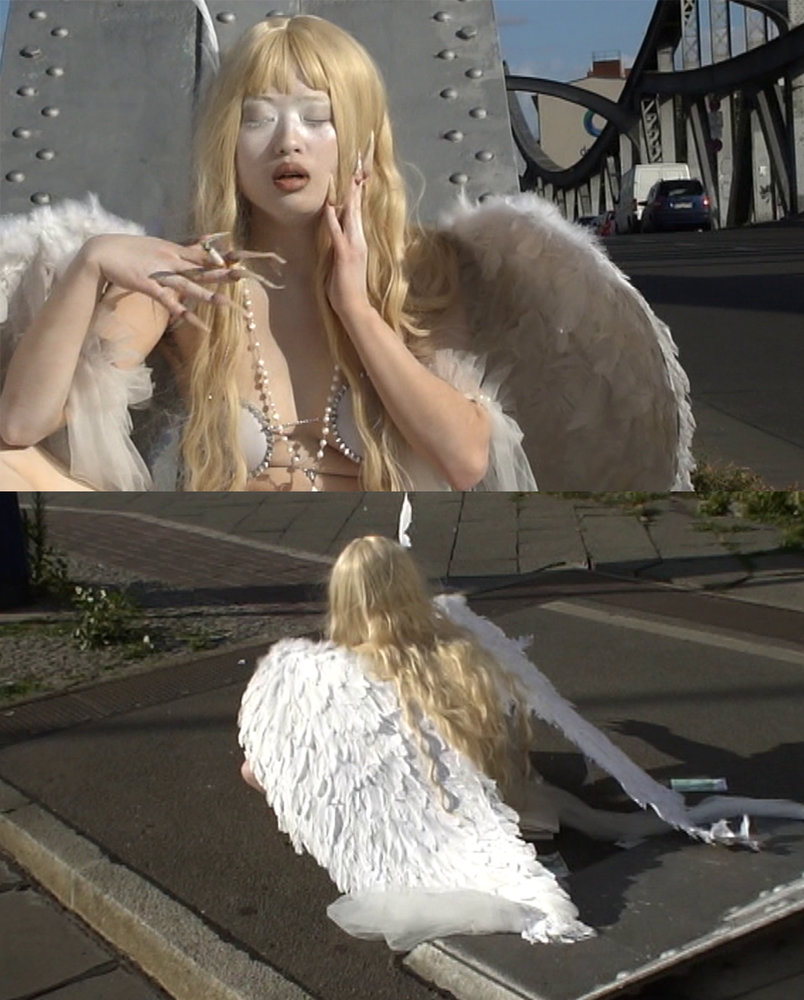 Modern Angel by lily carmesi + sofia goicoechea for artwings berlin